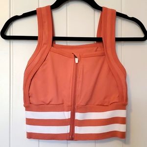 Zipped Crop Top